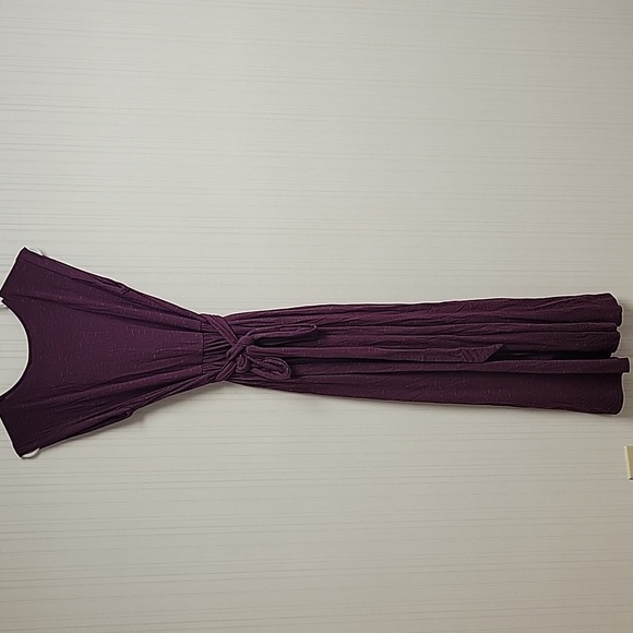 Matilda Jane Purple Sleeveless V-Neck Maxi, Womens Sz Small - Picture 4 of 6